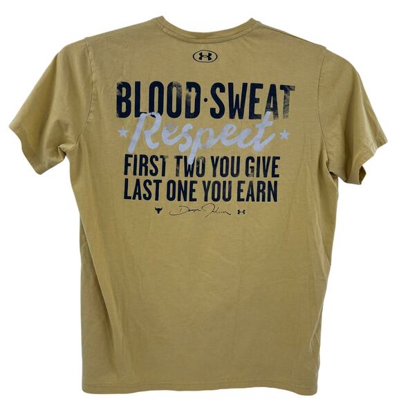 Bundle‎ of 2 Under Armour Project Rock Crewneck Gym T-Shirts - Picture 8 of 8